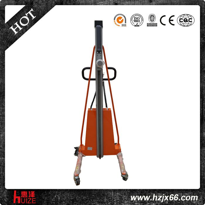 升高1.7米半電動紙筒升高車(輕型—圓棒款) 升高1.7米半電動紙筒升高車(輕型—圓棒款)