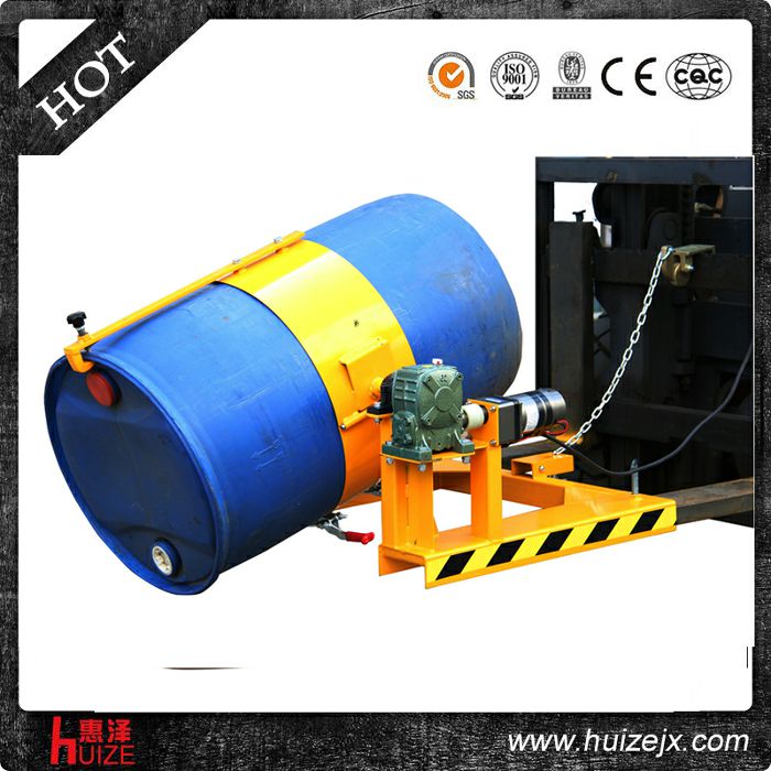 叉車專用倒桶機(jī)具（塑鐵桶，電翻轉(zhuǎn)）
