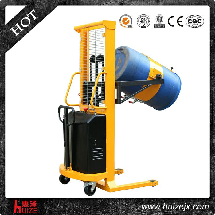 半電動(dòng)多功能油桶車(chē)（單門(mén)架，夾塑桶）2