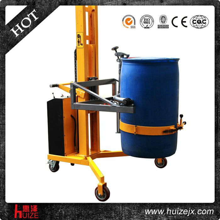 半電動油桶車（直角腿，夾鐵桶翻轉(zhuǎn)）3