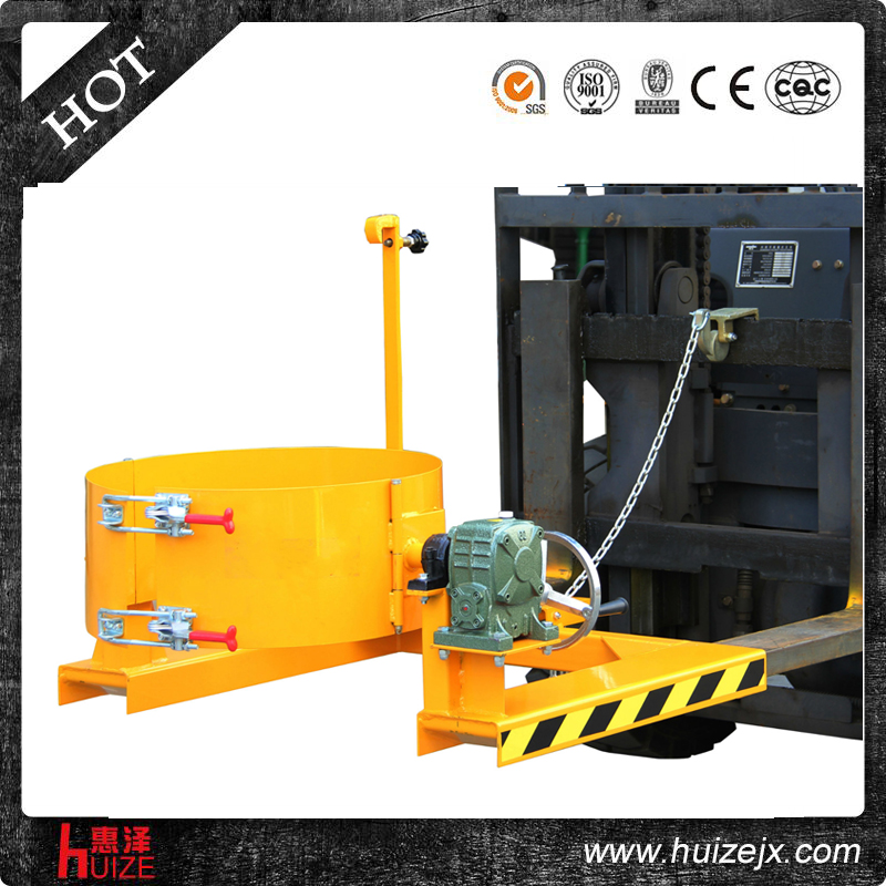 叉車專用倒桶機具（塑鐵桶，手翻轉(zhuǎn)）